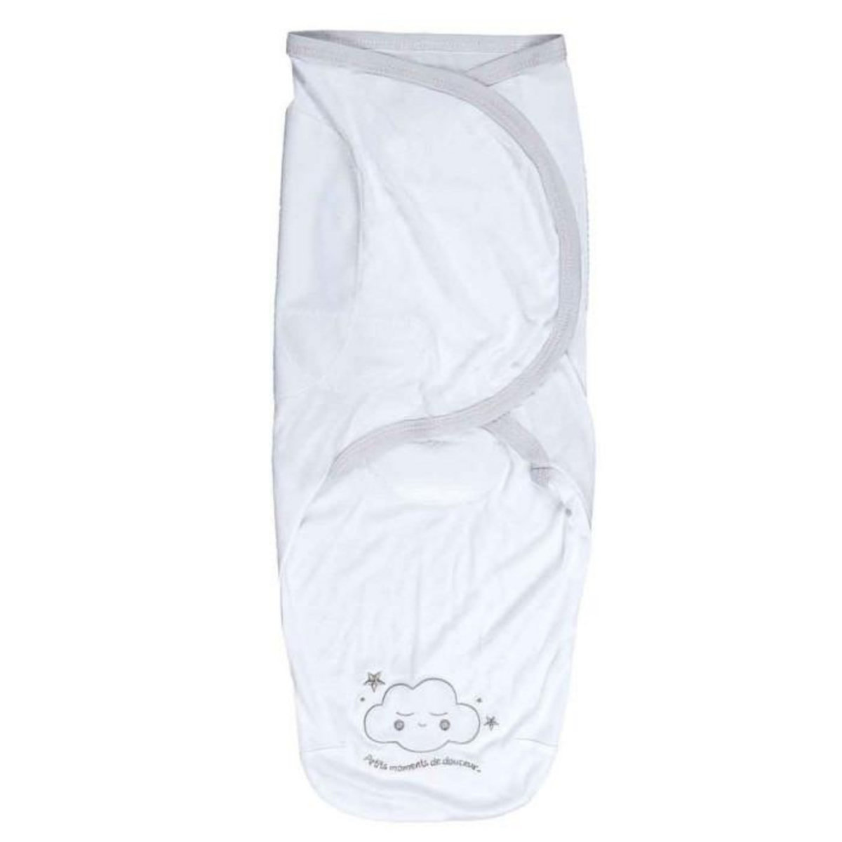 Paris Prix Couverture à Emmailloter  Bébé  0-3 Mois Blanc