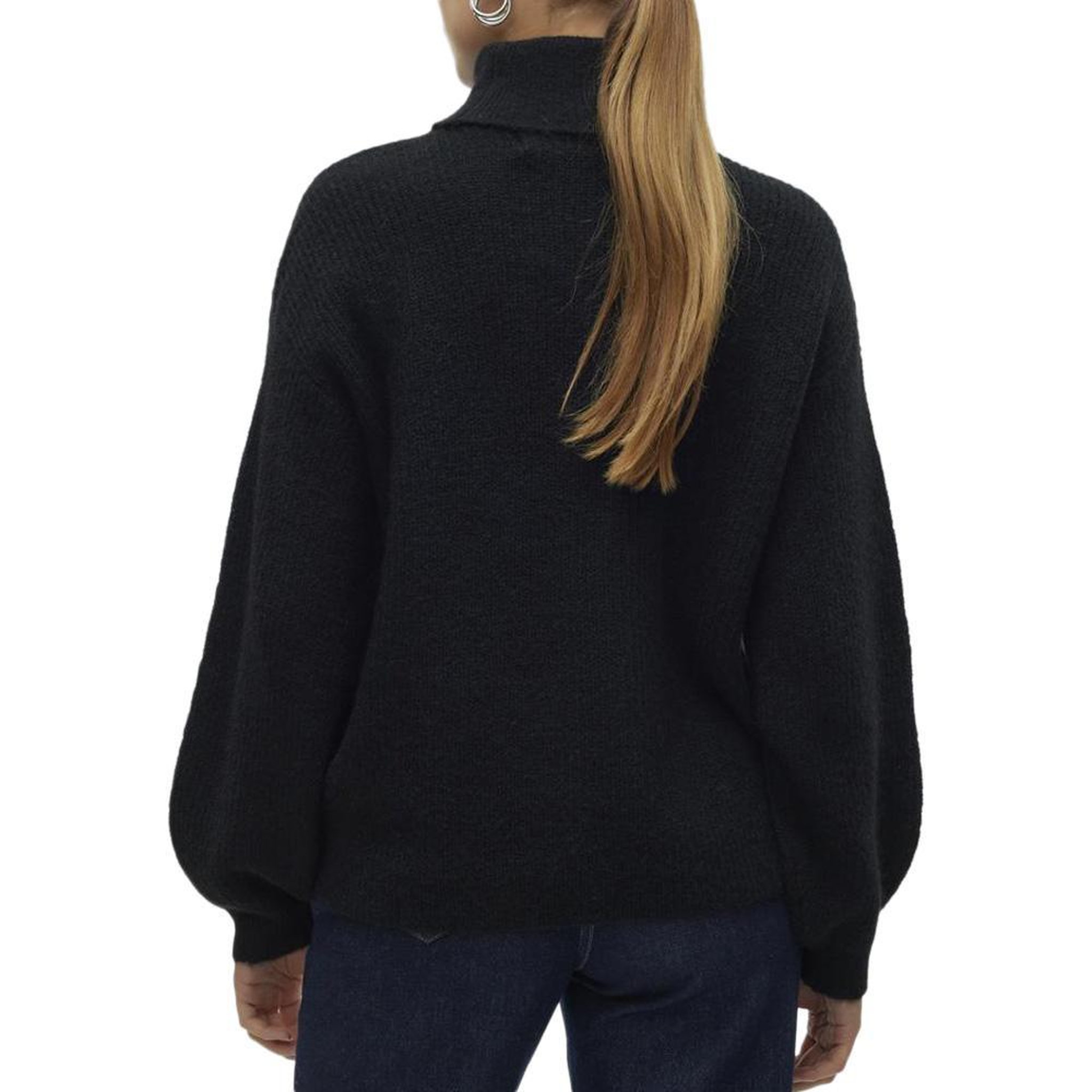 Voir la diapositive 2 : Vero Moda Pull Noir Femme Vero Moda Mili