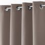 Voir la diapositive 2 : Paris Prix Rideau à Oeillets  Essentiel  140x280cm Taupe