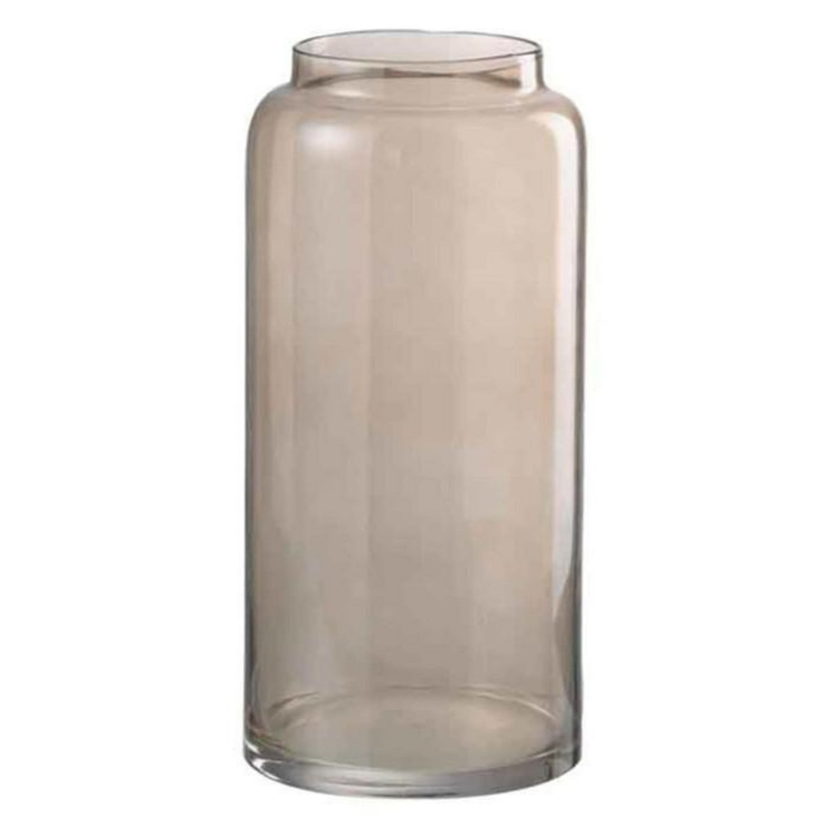 Paris Prix Vase Design  Long Droit  40cm Marron Ambre