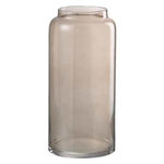 Paris Prix Vase Design  Long Droit  40cm Marron Ambre