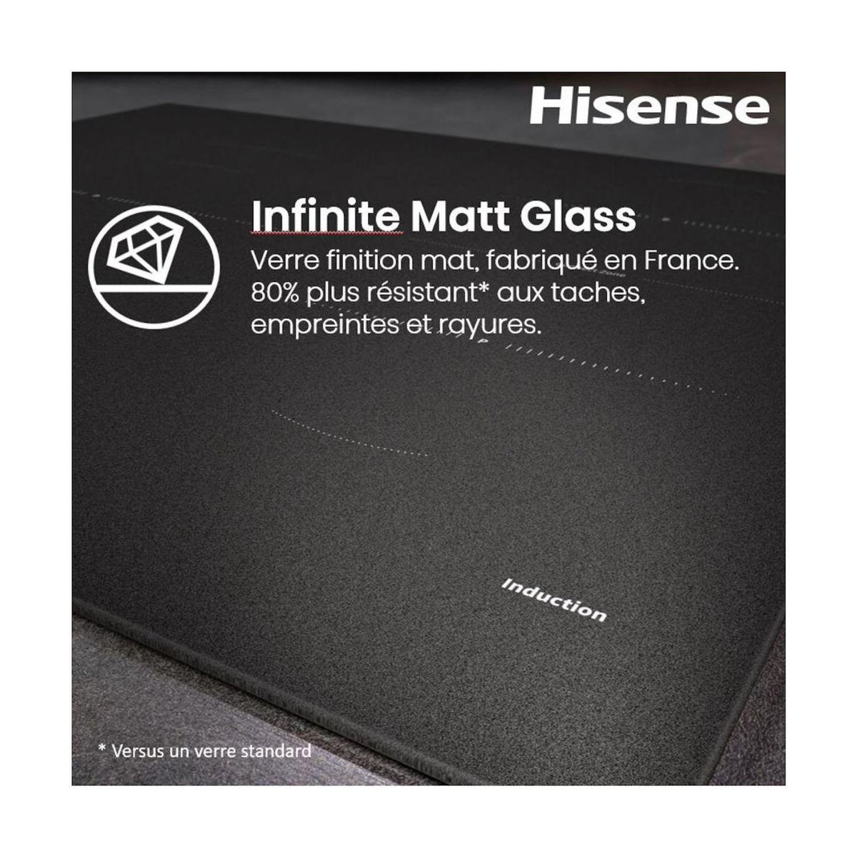 Hisense Plaque induction HI63218SR InfiniteMattGlass