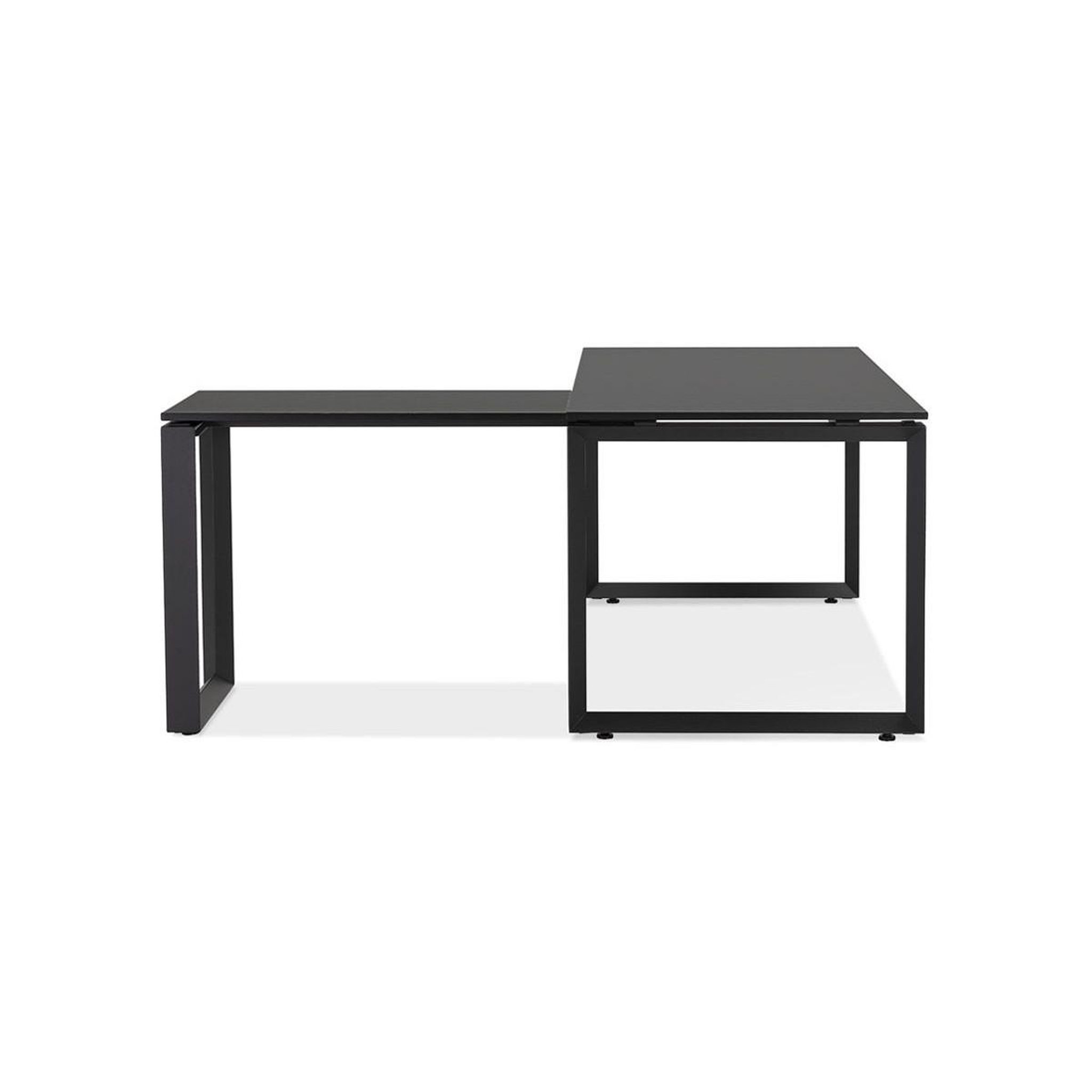 Voir la diapositive 3 : Paris Prix Bureau design  abigano  170cm noir