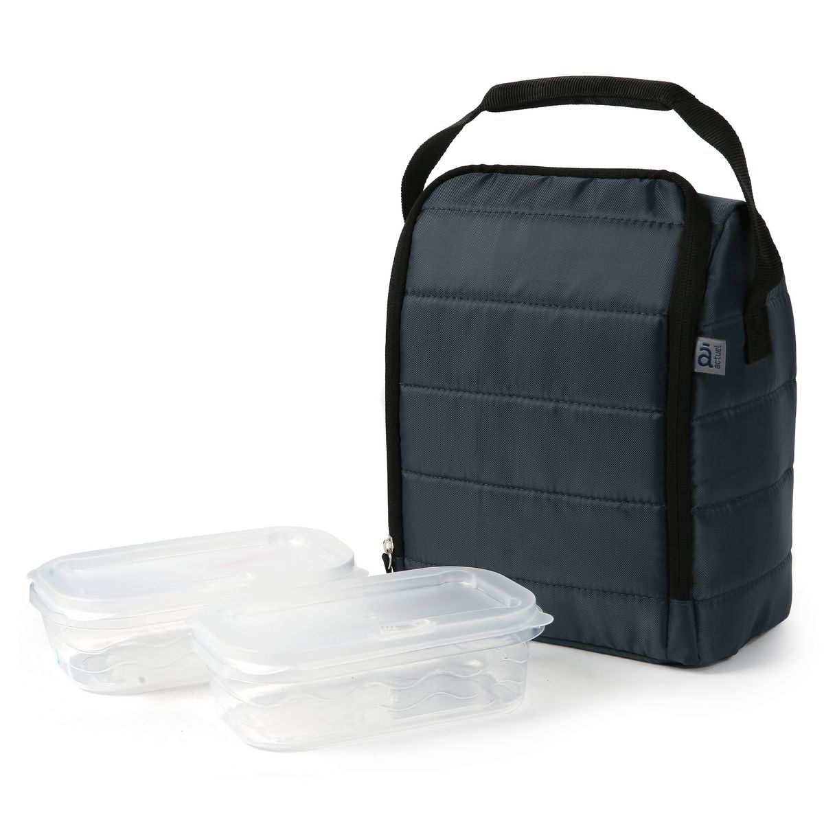 ACTUEL Sac isotherme + 2 boîtes 0,75L