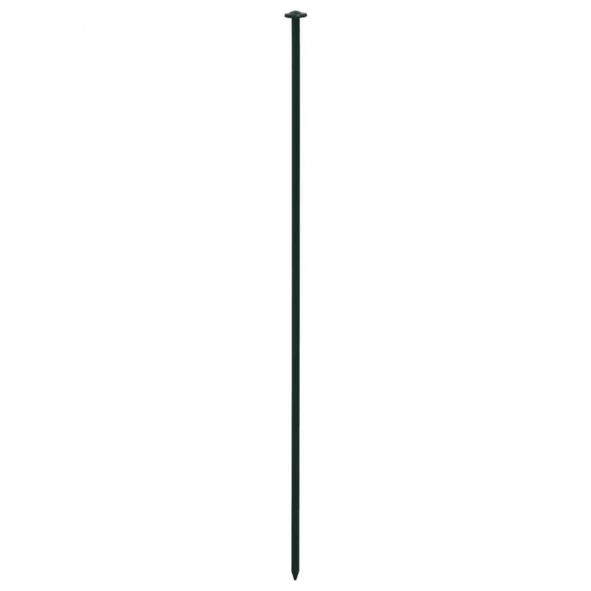VIDAXL Ensemble de cloture de jardin arquee 77,3x26 cm vert