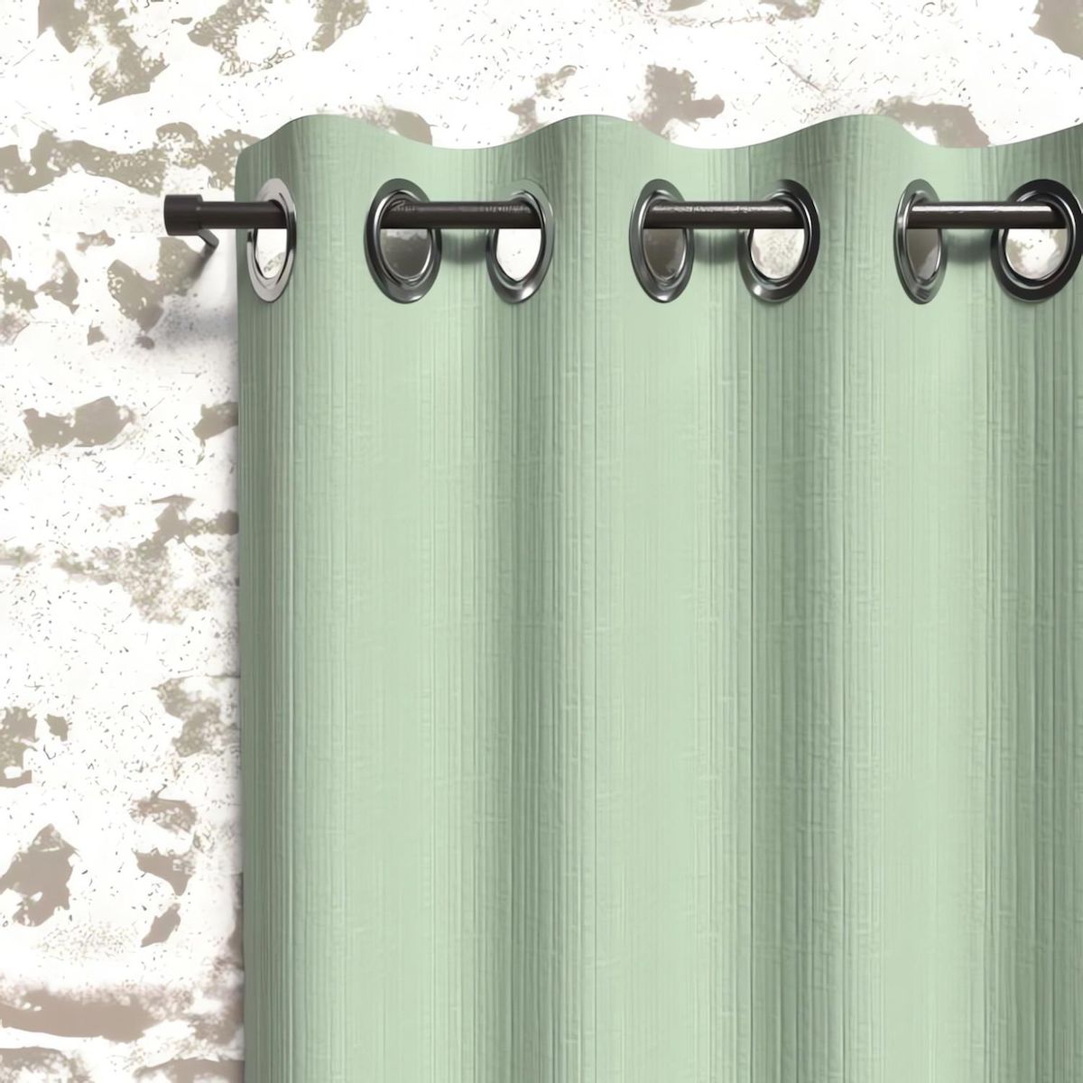 SOLEIL D'OCRE Rideau à oeillets isolant BOHEME, par Soleil d'Ocre