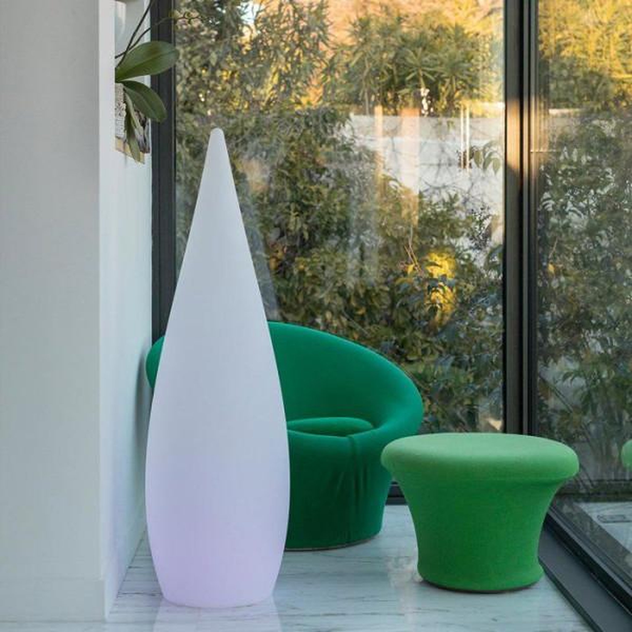 Voir la diapositive 3 : Lumisky Lampe led lampadaire sans fil goutte led multicolo