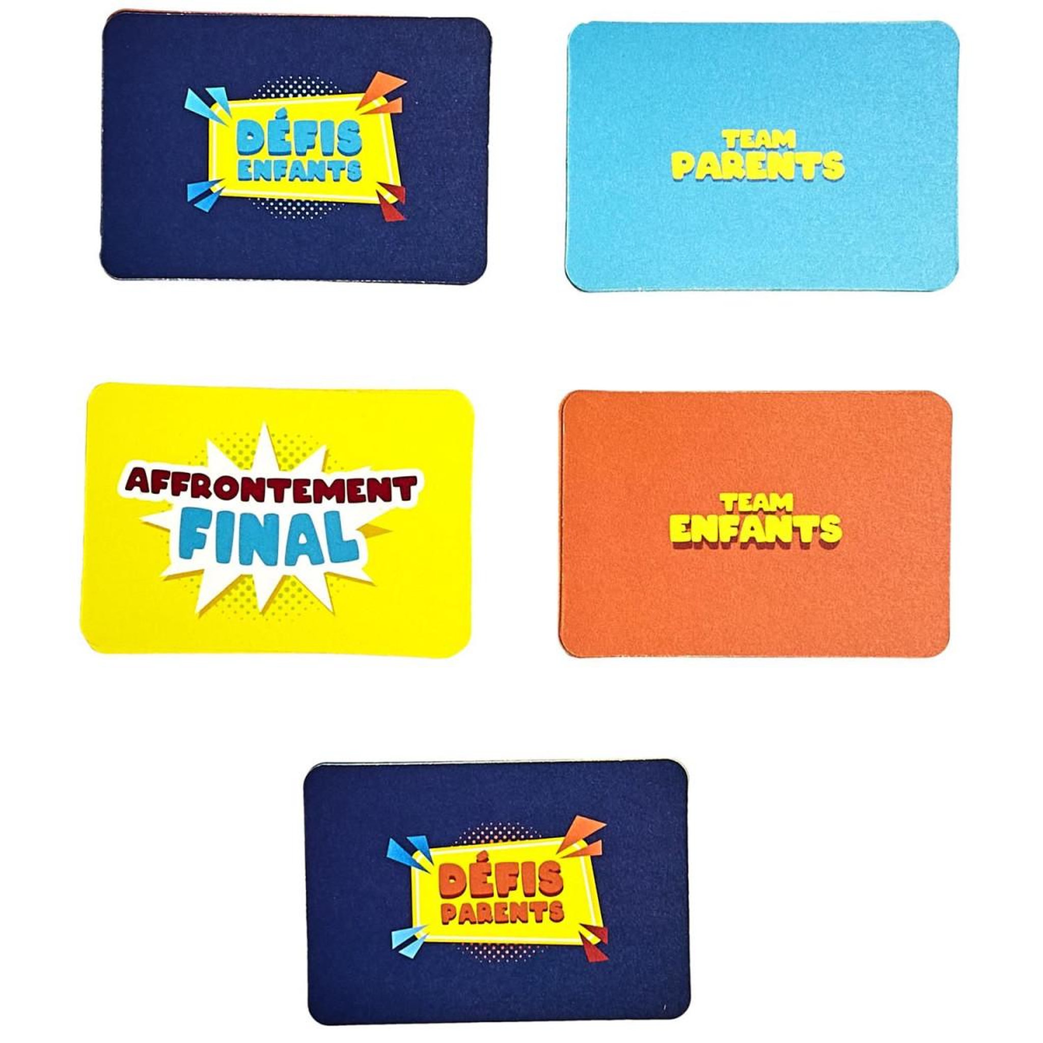 Voir la diapositive 4 : Jeux 2 momes Jeu des Défis  Parents vs Enfants  30cm Multicolore