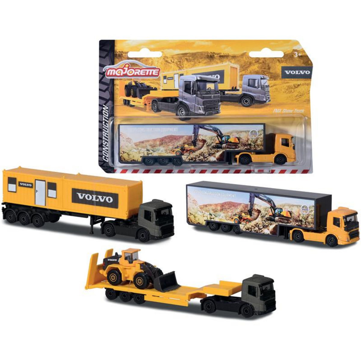 Majorette VEH 1 64 MAJO REMORQUE VOLVO Majorette SMY212057288