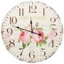 Voir la diapositive 2 : VIDAXL Horloge murale vintage Fleur 60 cm