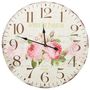 Voir la diapositive 2 : VIDAXL Horloge murale vintage Fleur 60 cm