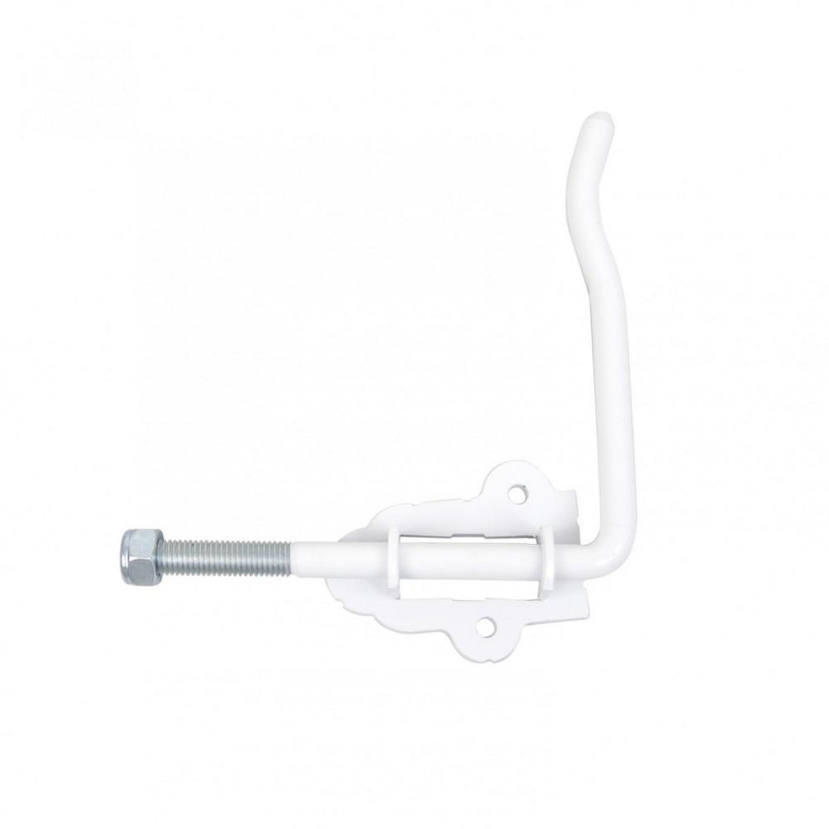 CENTRALE BRICO Lot de 2 arrêts à poignée acier époxy, H.40 x P.210 mm