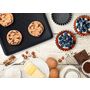 Voir la diapositive 4 : TEFAL Moules 4 tartelettes individuelles PERFECT BAKE 11 cm métal