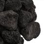 Voir la diapositive 5 : VIDAXL Roches volcaniques 10 kg noir 3 5 cm