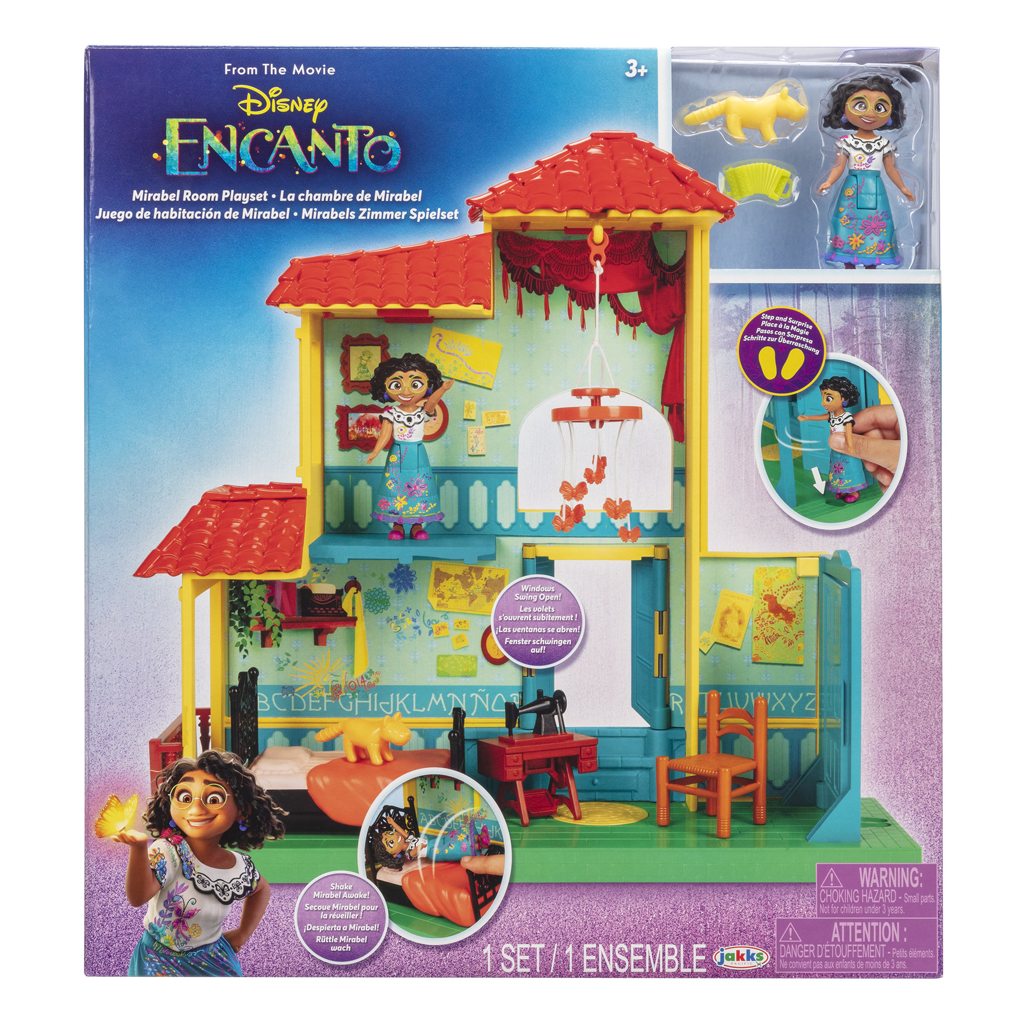 Voir la diapositive 1 : JAKKS PACIFIC Playset Chambre de Mirabel - Disney Encanto