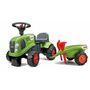 Voir la diapositive 2 : FALK Porteur enfant tracteur Claas avec remorque 1 à 3 ans - Falk
