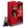 Voir la diapositive 3 : Paris Prix Pack - Lit Enfant Voiture & Armoire  Gran Turismo  Bleu & Rouge
