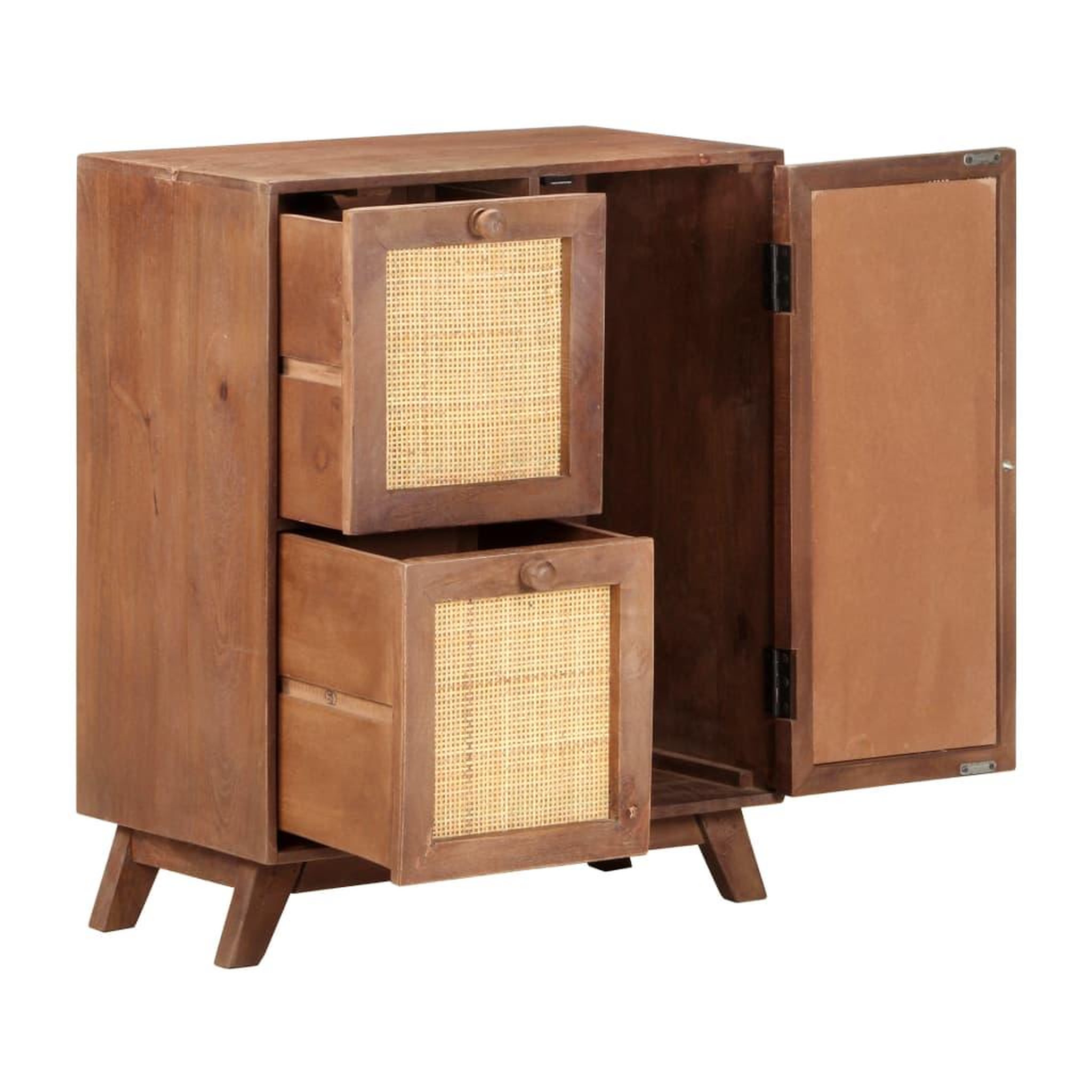 Voir la diapositive 4 : VIDAXL Buffet 60x35x75 cm bois de manguier massif