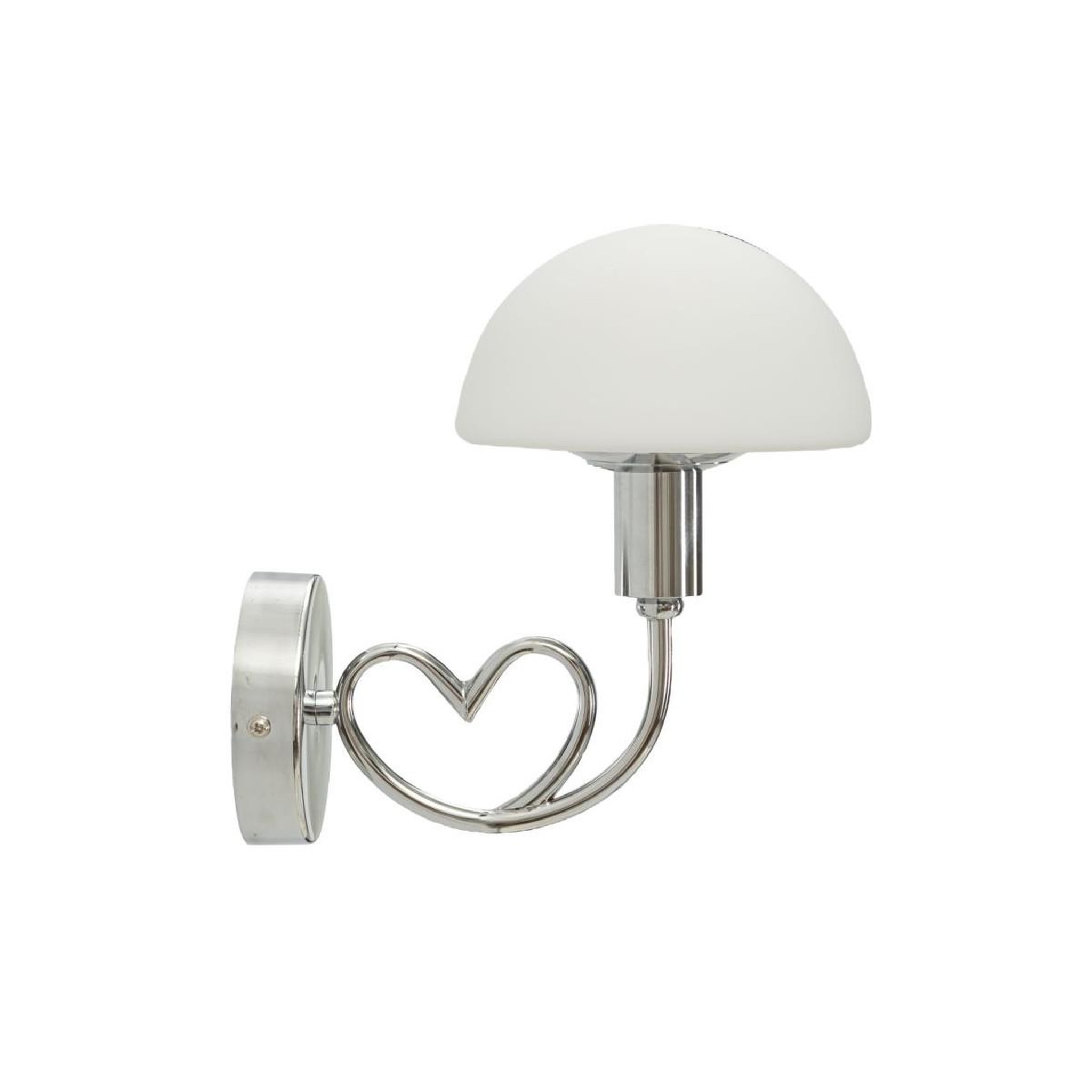 Voir la diapositive 3 : Paris Prix Applique murale cœur  lovy  22cm argent