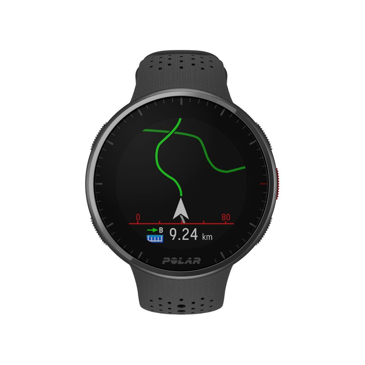 POLAR Montre sport Pacer Pro Carbon Gray S-L