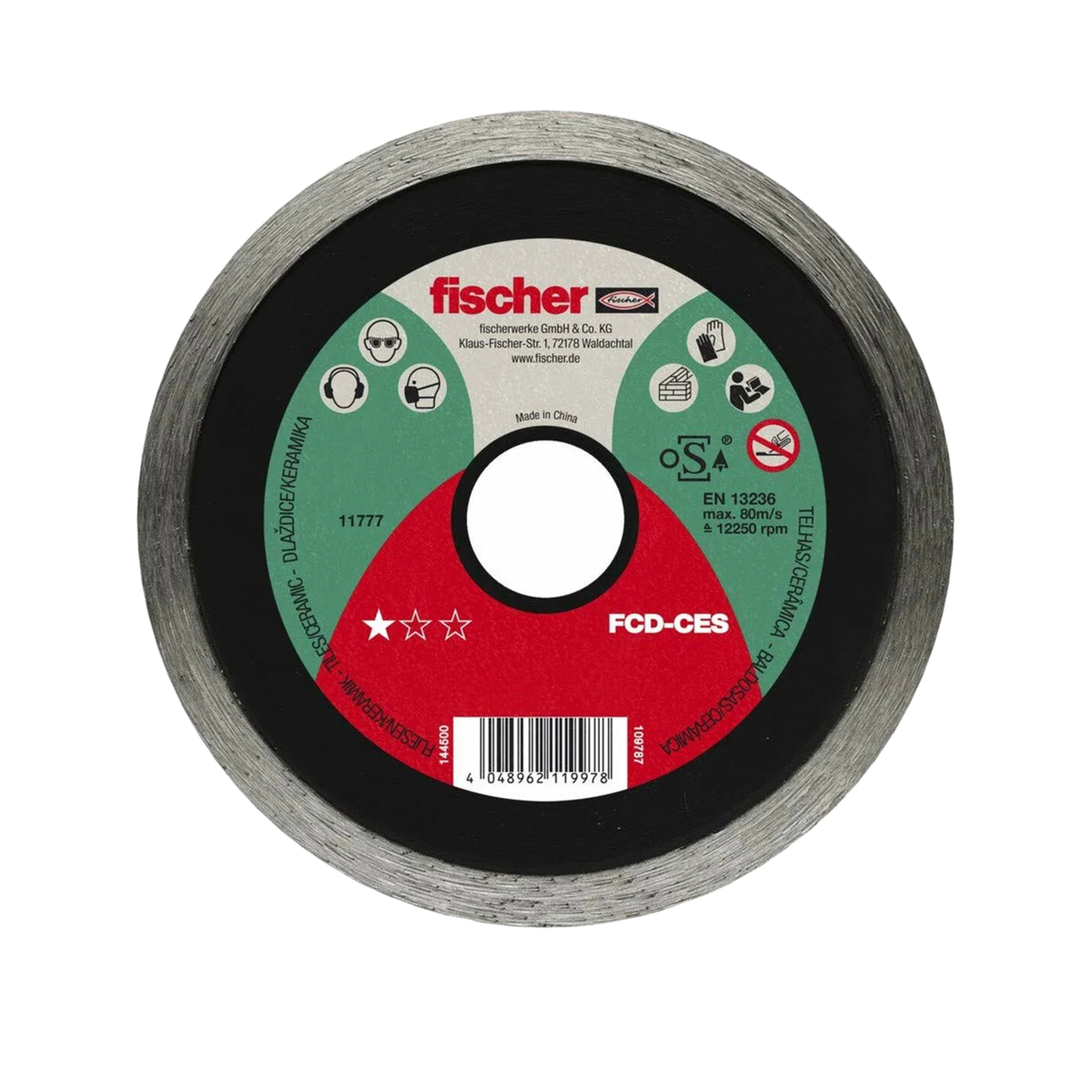 Fischer Disque de coupe fischer fcd-ses 115x1.6x22.23 mm