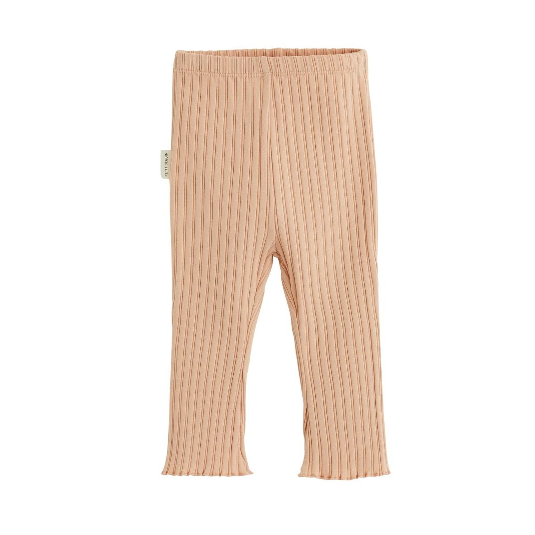 Voir la diapositive 5 : PETIT BEGUIN Lot de 2 leggings enfant côtelés léa