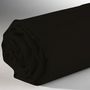 Voir la diapositive 2 : Home collection Drap housse 90x190cm bonnet:25cm 100%coton 57fils noir