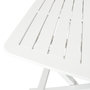 Voir la diapositive 5 : VIDAXL Ensemble de bistro pliable 3 pcs Plastique Blanc