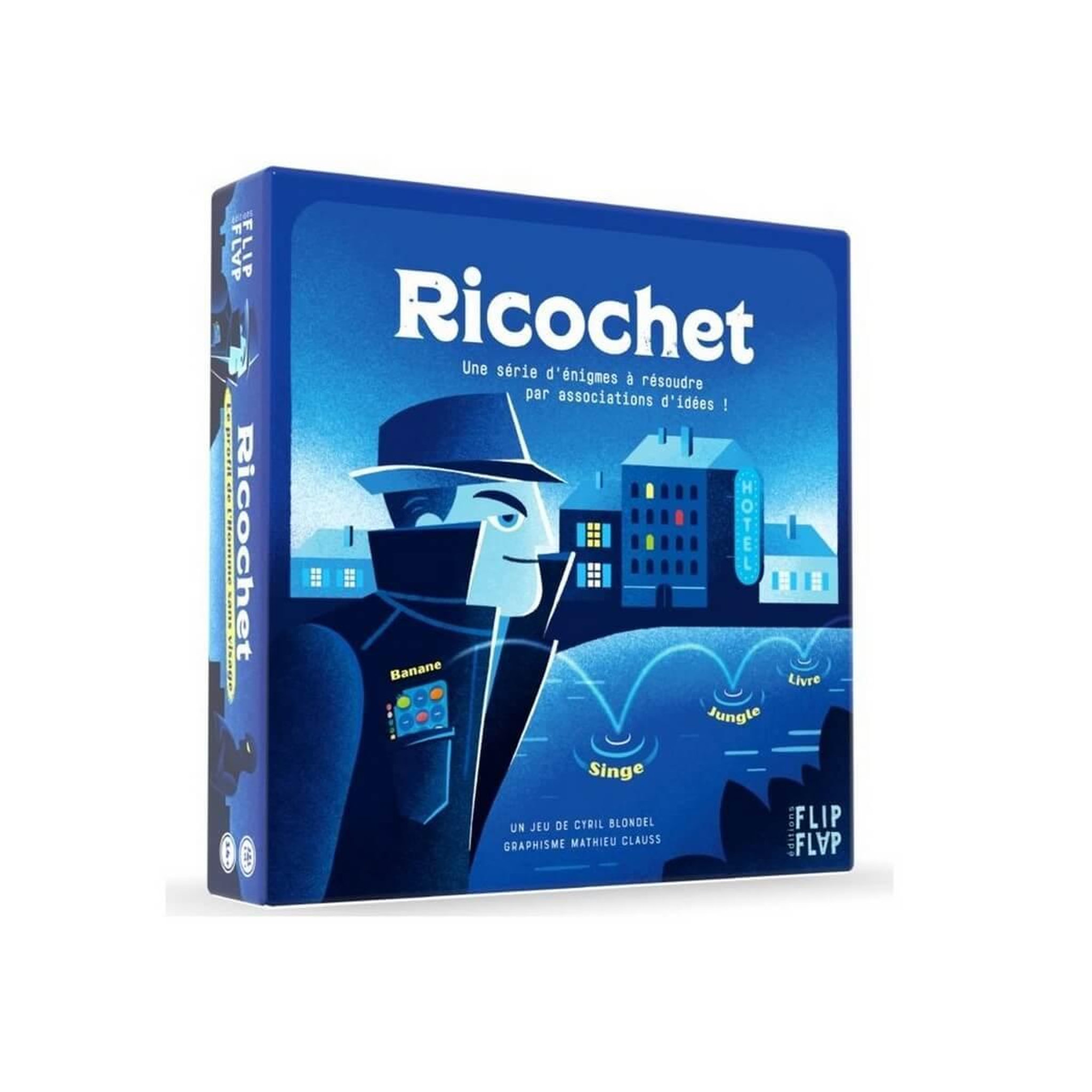 Blackrock Editions Ricochet : le profil de l'homme sans visage