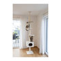 Voir la diapositive 4 : KERBL Arbre a chat - 38 x 38 x 240 a 260 cm - Ferdi - KERBL - Blanc - Sisal