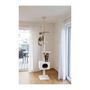 Voir la diapositive 4 : KERBL Arbre a chat - 38 x 38 x 240 a 260 cm - Ferdi - KERBL - Blanc - Sisal