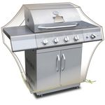 Jardiline Housse de protection pour barbecue 150x80x90cm - clb03