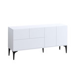 Habitat et Jardin Buffet en bois  Ginny  - 150 x 35 x 75 cm - Blanc