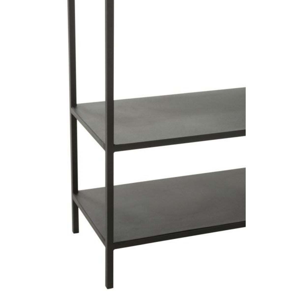 Paris Prix Étagère Design en Métal  Elsie  120cm Noir