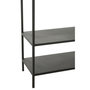 Voir la diapositive 6 : Paris Prix Étagère Design en Métal  Elsie  120cm Noir