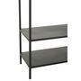 Voir la diapositive 6 : Paris Prix Étagère Design en Métal  Elsie  120cm Noir