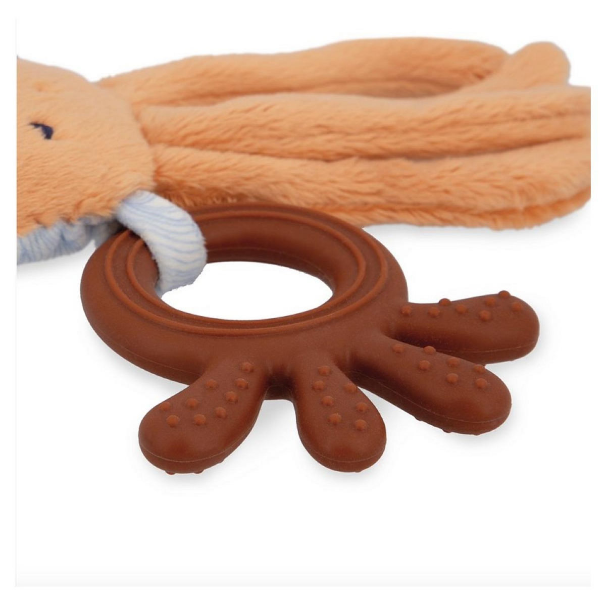 Kaloo Anneau de Dentition en Silicone - Poulpe Doux et Amusant pour Bébé