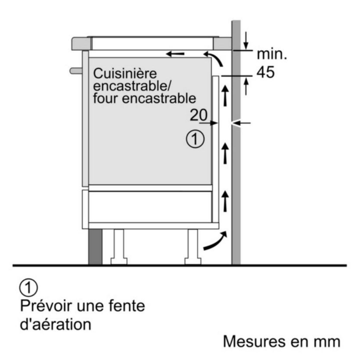 BOSCH Table de cuisson induction 60cm 4 feux 7400w noir - PVQ611BB6E