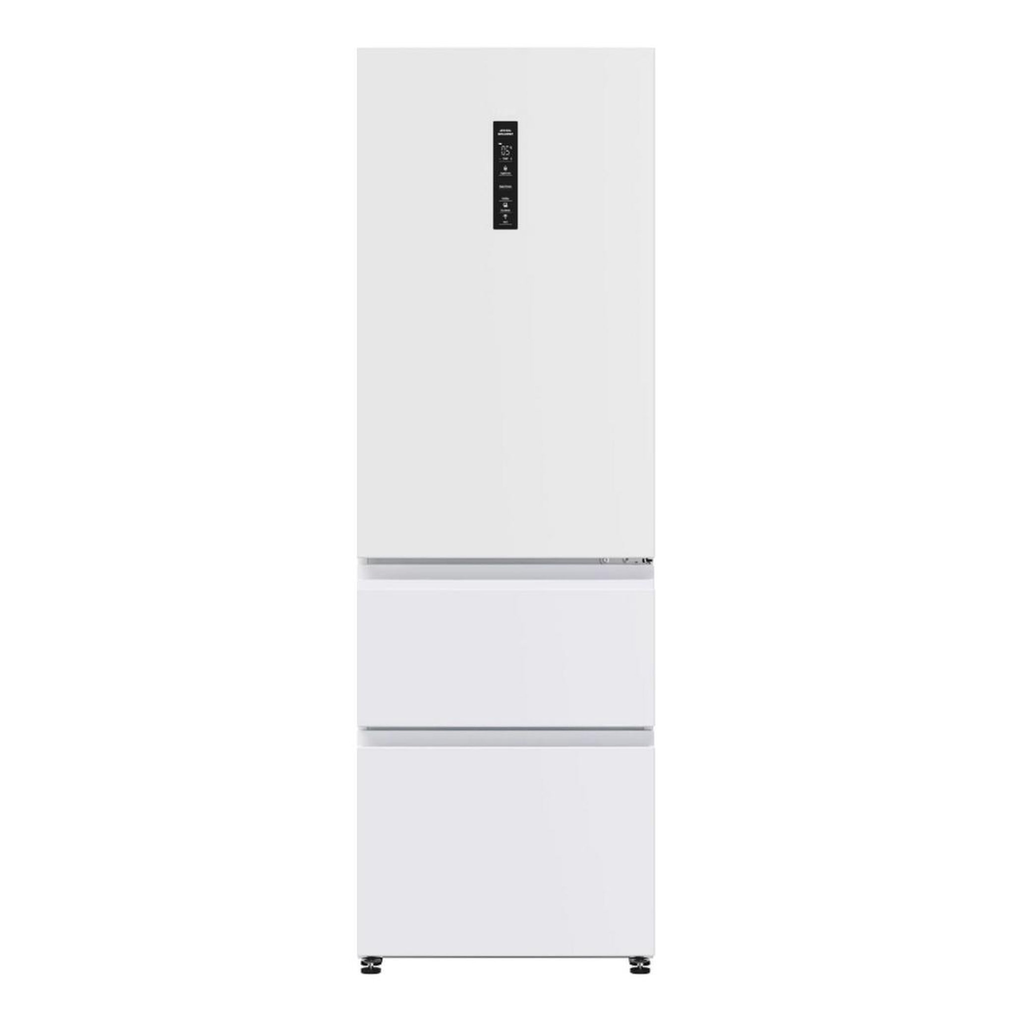 HAIER Réfrigérateur combiné 60cm 360l ventilé blanc - HTW5618ENPW