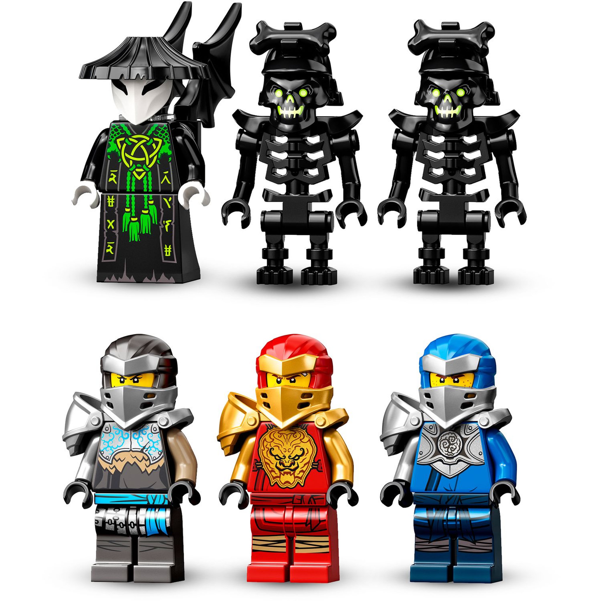 Voir la diapositive 6 : LEGO Ninjago 71721 Le dragon du Sorcier au Crâne