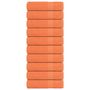 Voir la diapositive 1 : VIDAXL Essuie mains 10 pcs orange 50x100 cm 360 g m² 100% coton