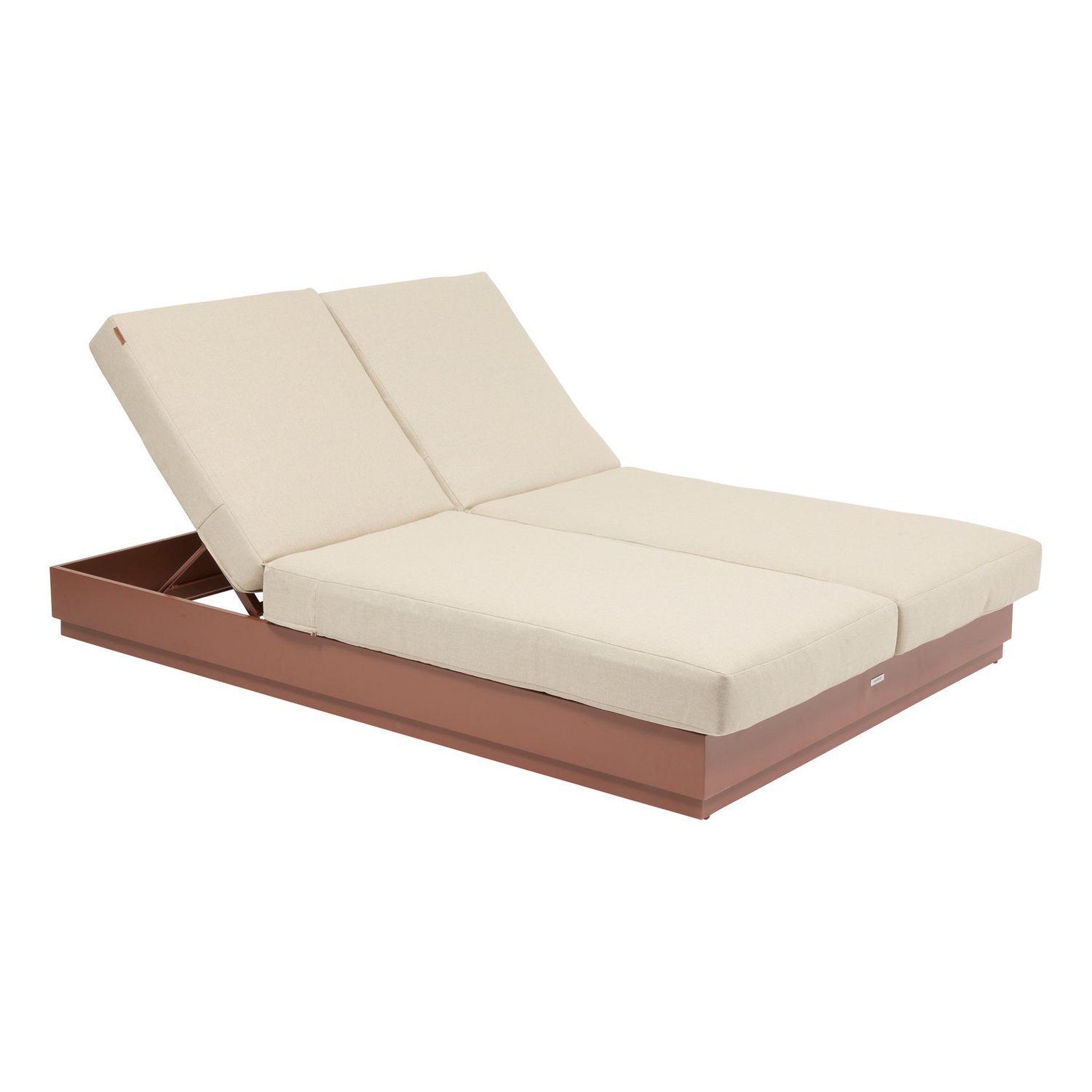 Voir la diapositive 1 : HESPERIDE Lit de piscine en aluminium 2 places allure