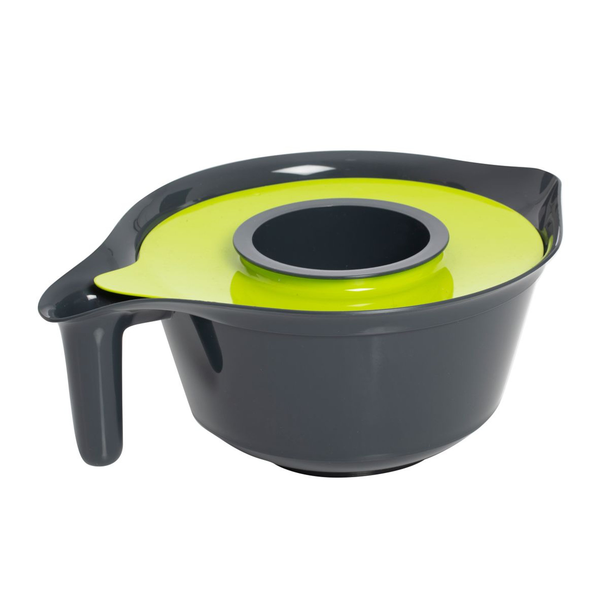 Bol à mixer en plastique 2,3 litres avec couvercle