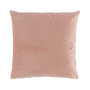 Voir la diapositive 2 : Paris Prix Coussin Déco Uni  Velvetine  40x40cm Rose Dragée