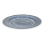 Voir la diapositive 2 : SECRET DE GOURMET Lot de 6 Assiettes Plates  Fanny  28cm Bleu
