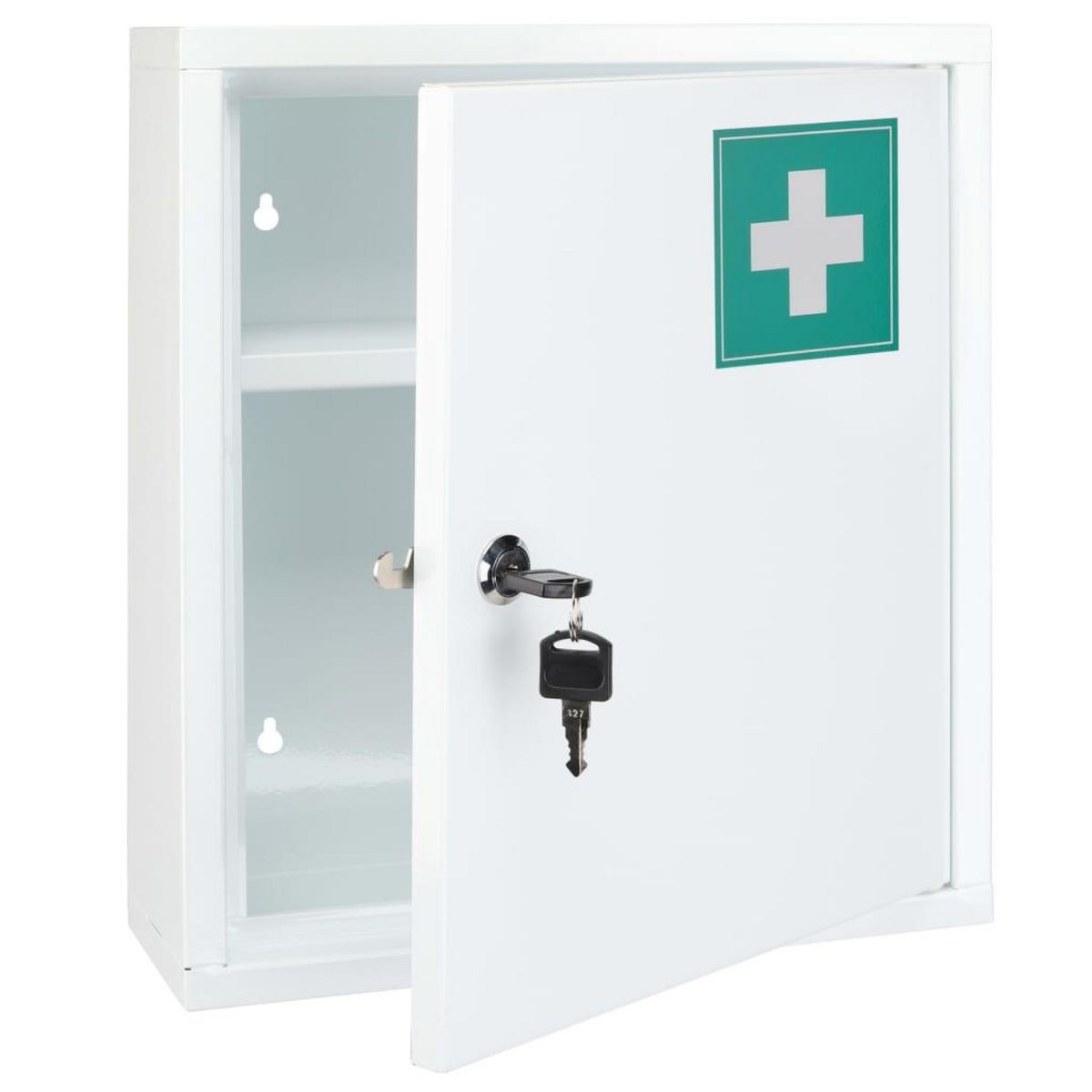 HI HI Armoire a pharmacie 31,5x10x36 cm Acier