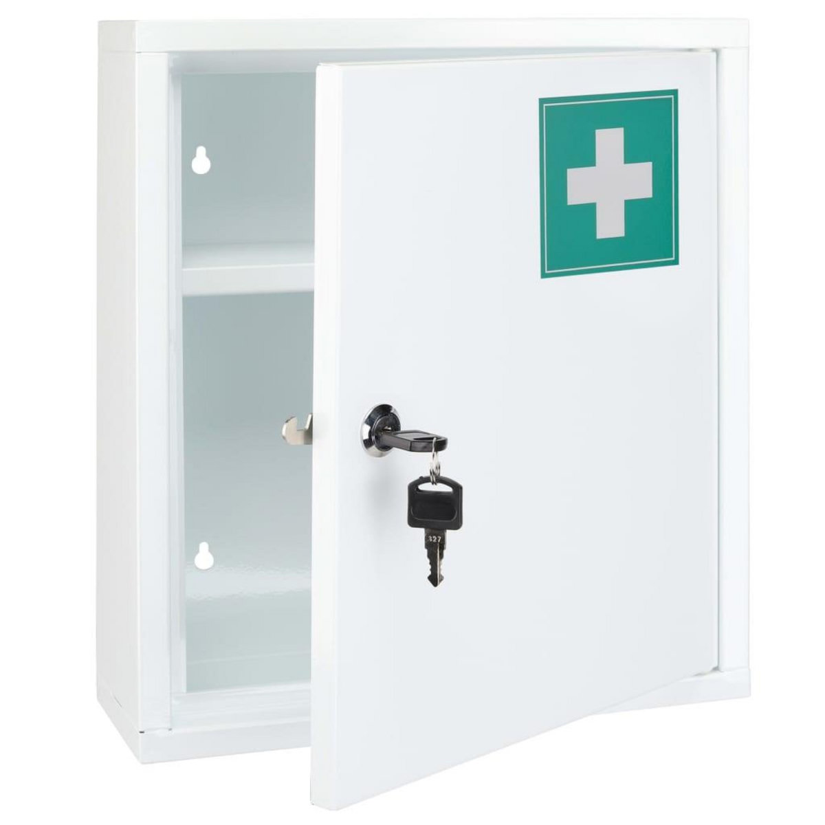 HI HI Armoire a pharmacie 31,5x10x36 cm Acier