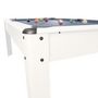 Voir la diapositive 4 : PLAY4FUN Billard Américain HARMONY 6Ft - 206,5 x 116,5 x 80 cm avec accessoires - Couleur Ivoire