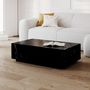 Voir la diapositive 2 : Rendez vous déco Table basse rectangulaire en marbre blanc - Izaé