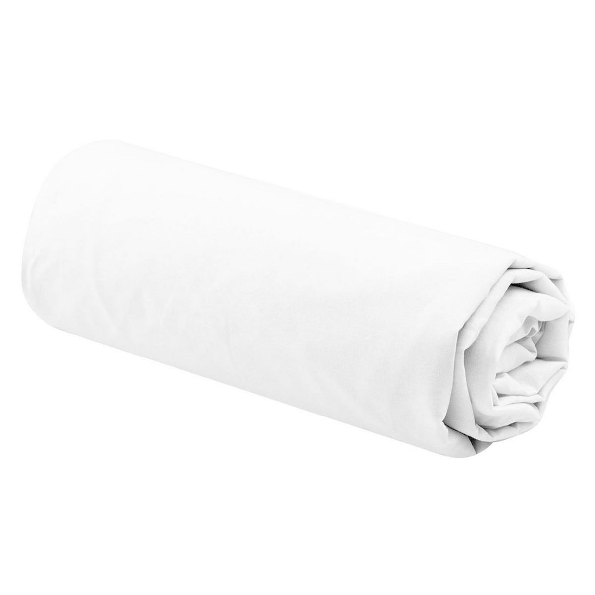 Drap housse uni en microfibre TILIE